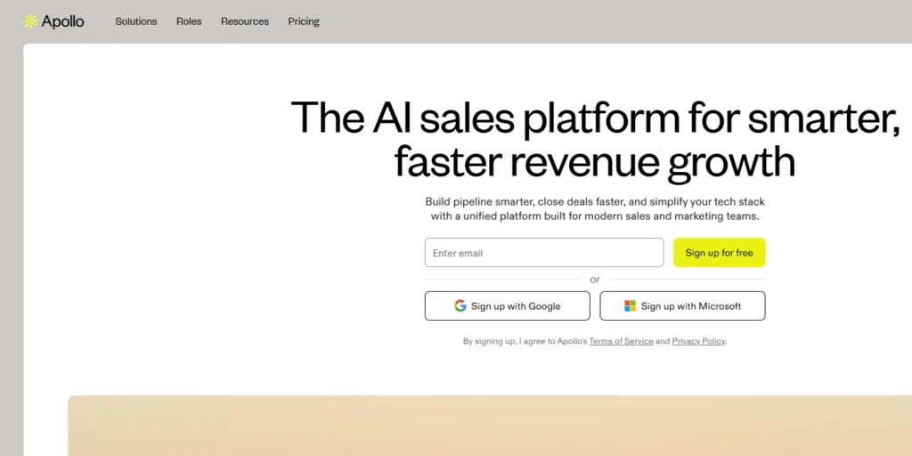 Apollo.io Email Marketing Platform