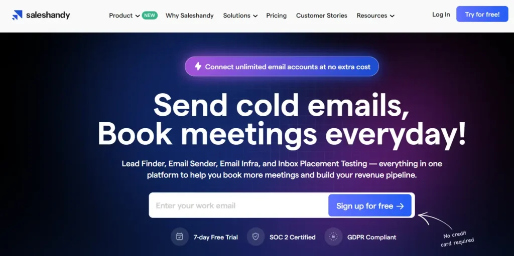 Saleshandy Email Marketing Platform