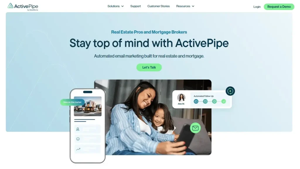 ActivePipe - Best Email Marketing Software for Real Estate Agents