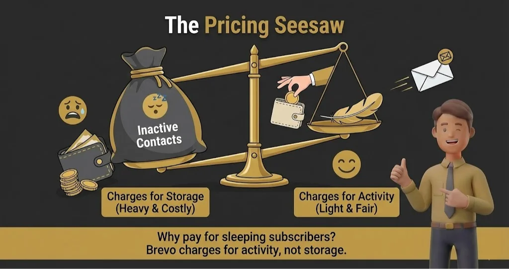 Brevo : The Pricing Seesaw