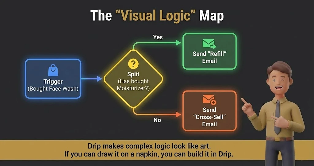 Drip : The Visual Logic Map