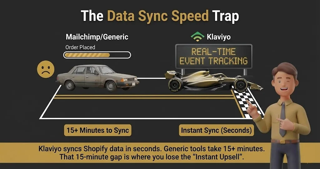 Klaviyo : The Data Sync Speed Trap Klaviyo : The Data Sync Speed Trap