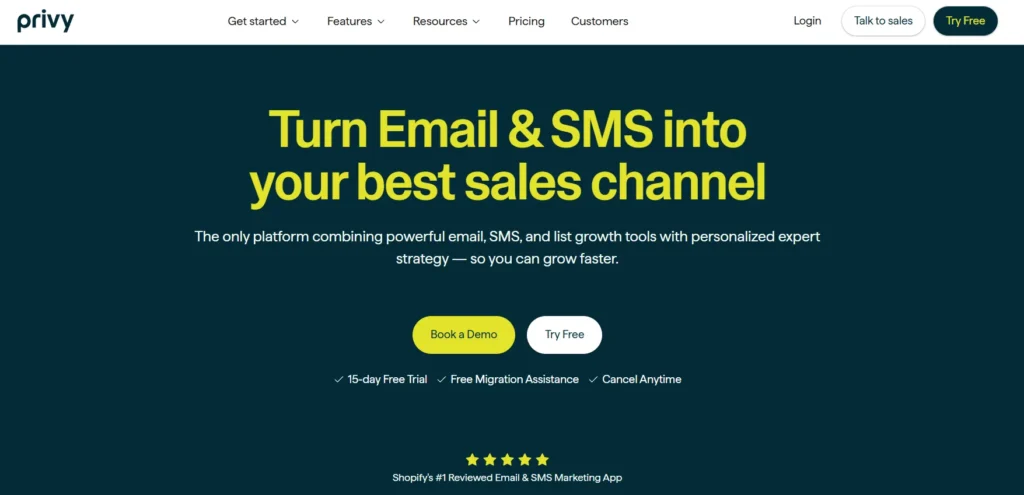 Privy Email Marketing Platform