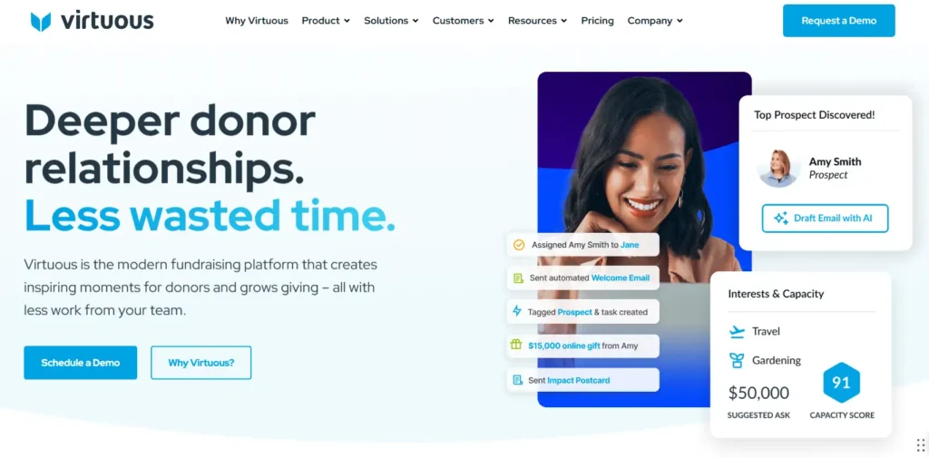 Virtuous – Best for Responsive Multi-Channel Fundraising
