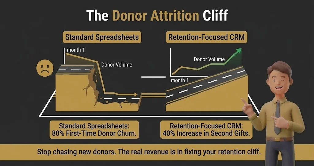 Bloomerang: The Donor Arrtition Cliff