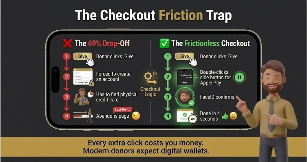 Givebutter: The Checkout Friction Trap