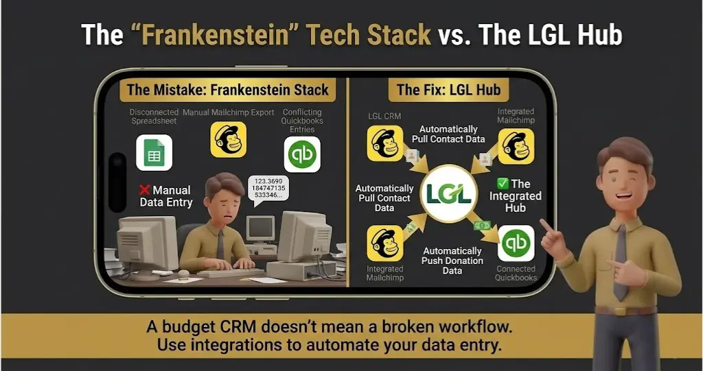 Little Green Light - The "Frankenstein" Tech Stack vs. The LGL Hub