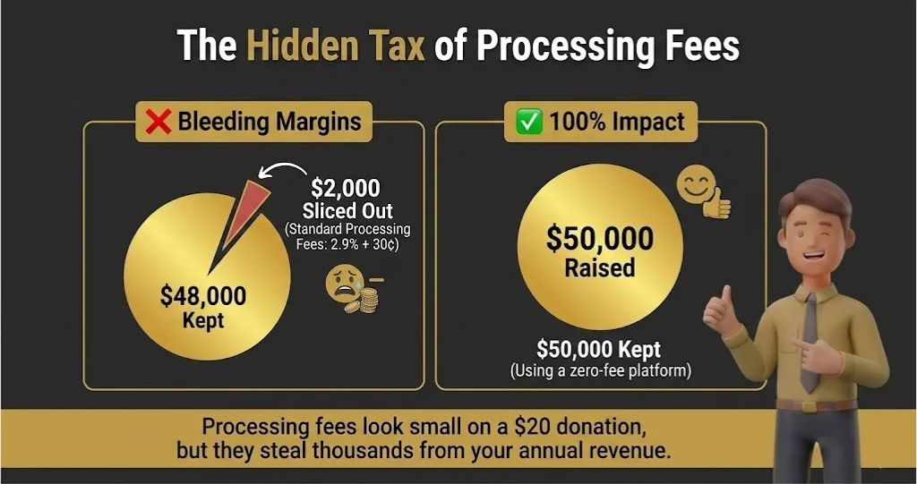 Zeffy: The Hidden Tax of Processing Fees